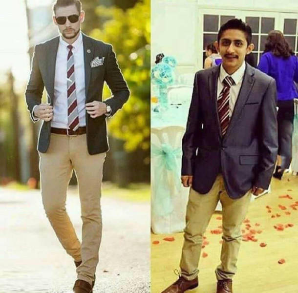 Dress for success. Nailed it!