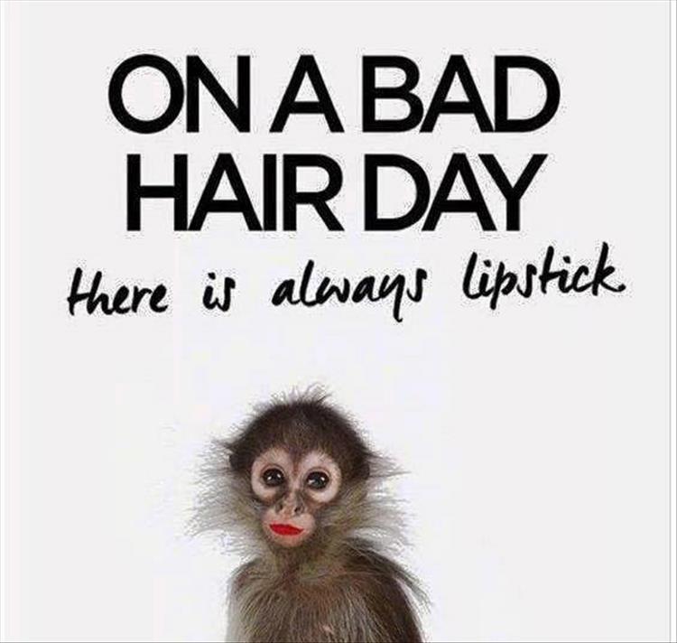 On a bad hair day, there is an easy fix.