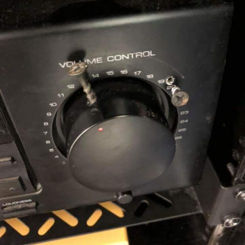 Easy way to set the max volume.