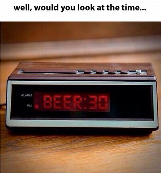 Finally a clock that shows the correct time.