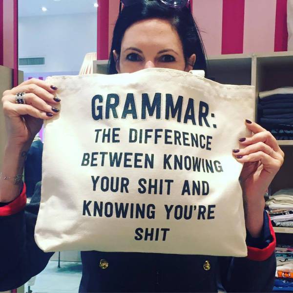 Grammar.