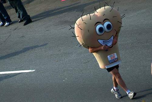 Great costume if you are feeling a little nutty