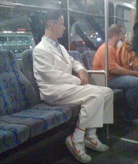 Guess he got tired of running.