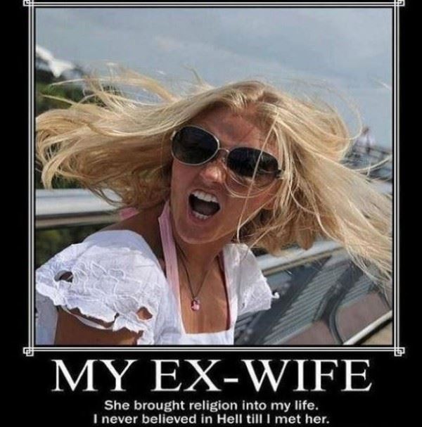 He Never Believed In Religion Until Meeting The Ex-wife.