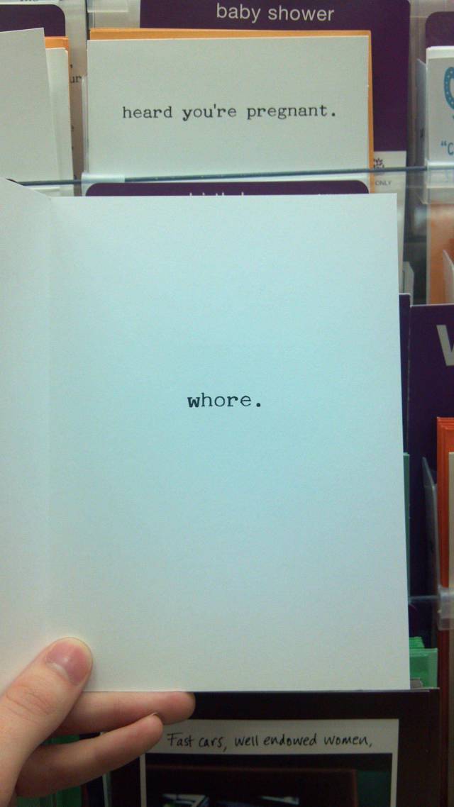 Heard you're pregnant.