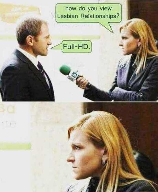 How do you view lesbian relationships?