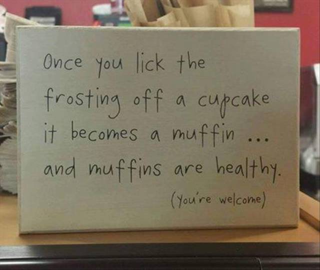 How to turn a cupcake into a healthy treat.