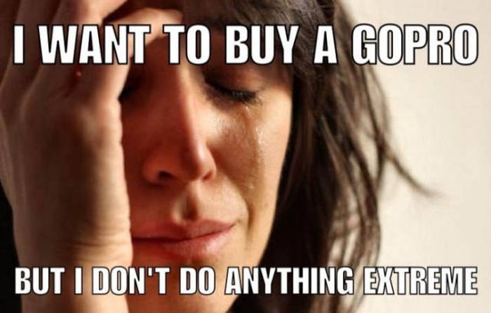 I want to buy a GoPro.