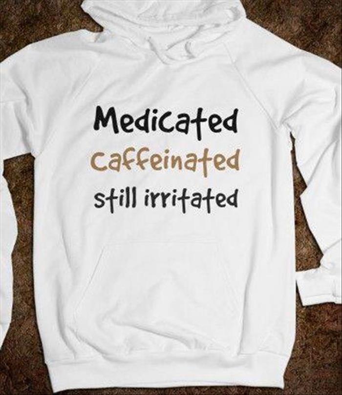 If caffeine and medication doesn't help....you're screwed.