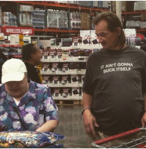 It ain't gonna suck itself.