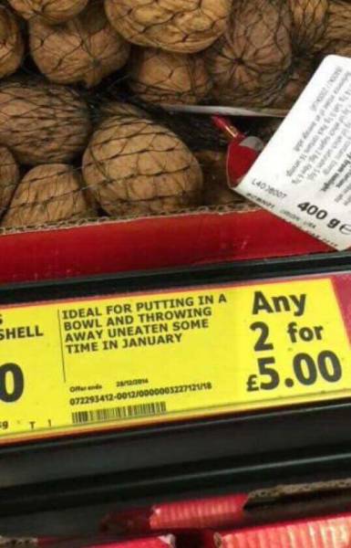 It's refreshing to see honesty at the grocery store.