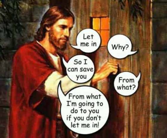 Jesus wants to save you.