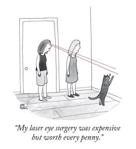 Laser eye surgery is expensive but worth every penny.