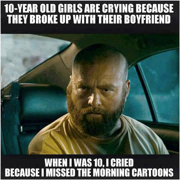 More proof society has changed dramatically.