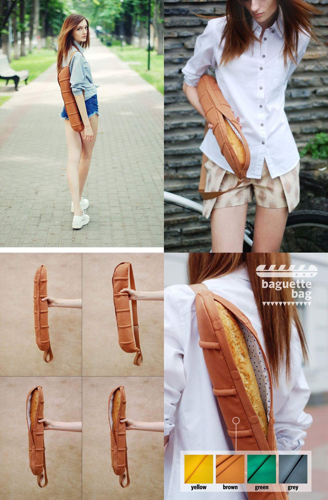 Must have fashion accessory for bread lovers.