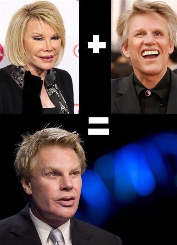 If you combine Joan Rivers and Gary Busey you get the Abercrombie and Fitch CEO.
