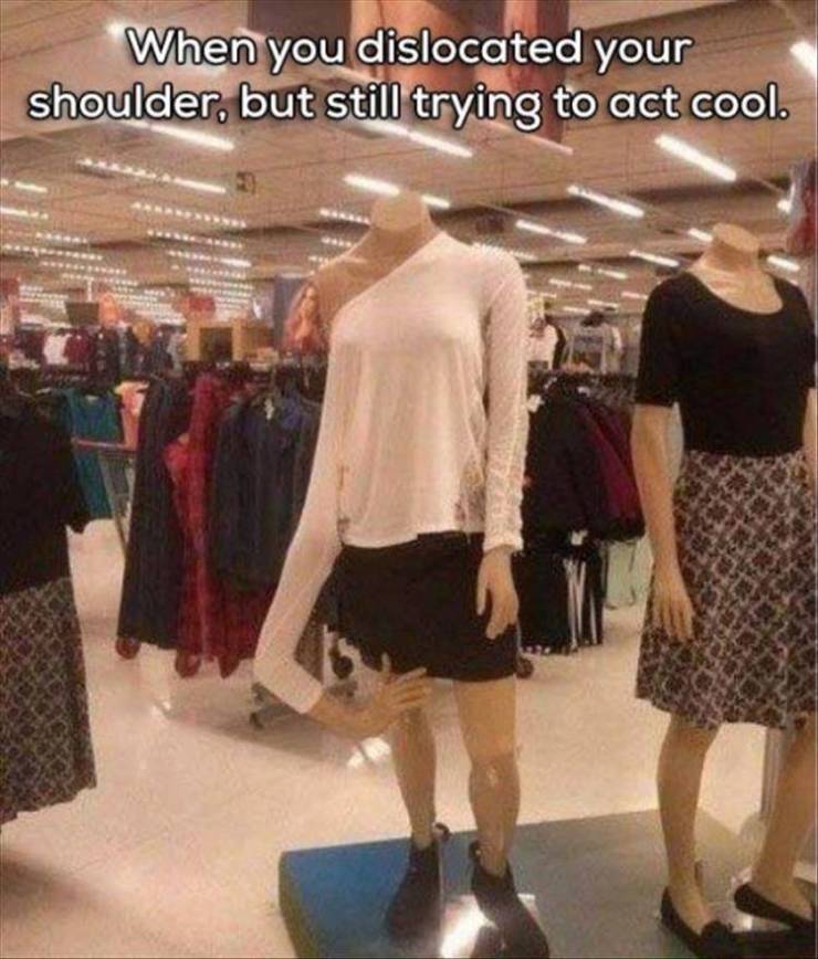 Just be cool, it doesn't hurt that bad.