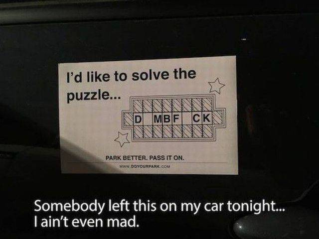 Park better. Pass it on.