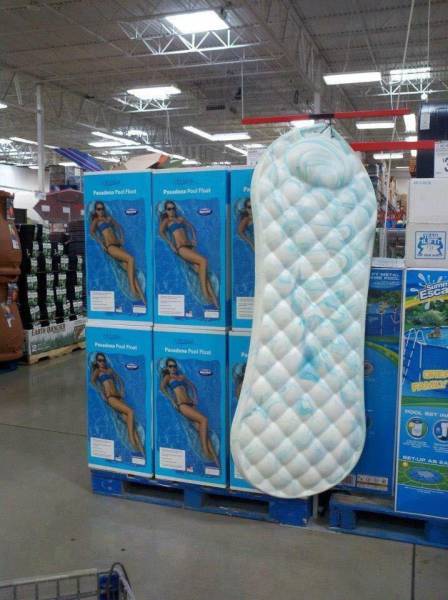 Possibly the worst inflatable pool toy ever created.