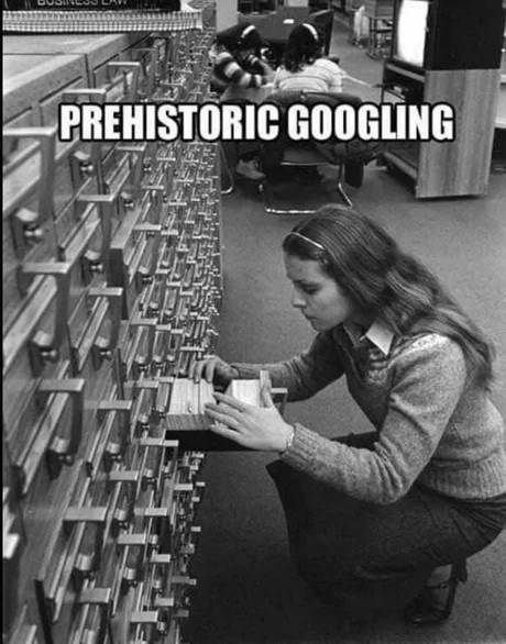 Prehistoric Googling.