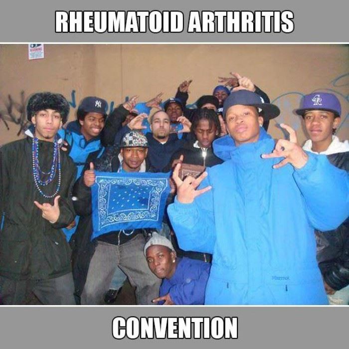Rheumatoid arthritis convention.