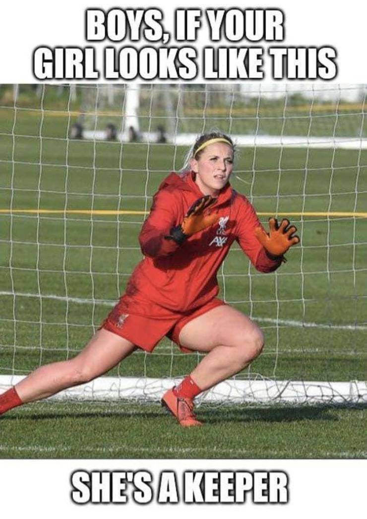 She's a keeper.