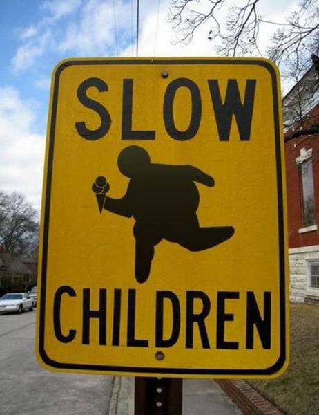 Slow children.