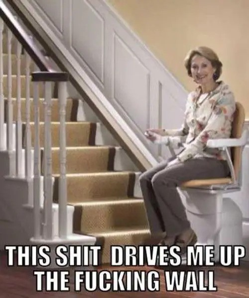 Some things in life can easily drive you up a wall.