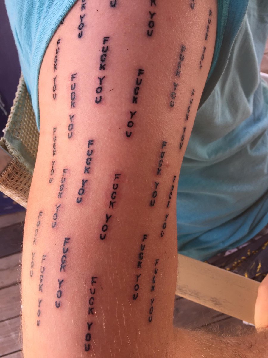 Someone got a tattoo inspired by Conor McGregor's suit.