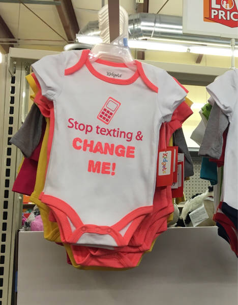 Stop texting and change me!