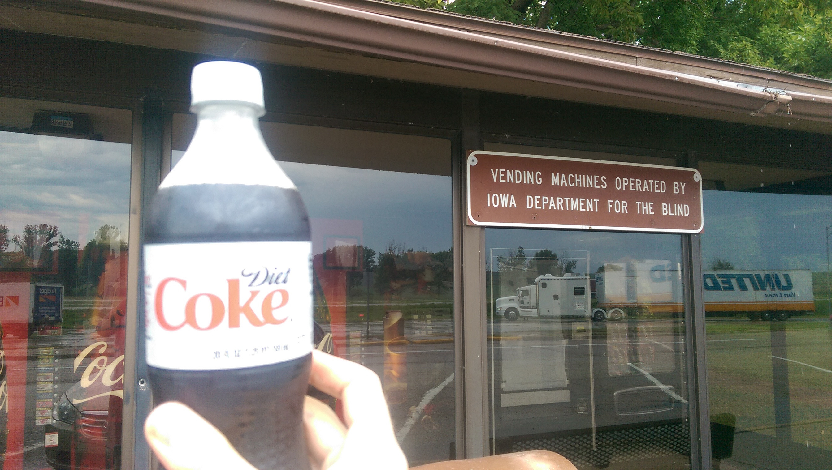Vending machine gave me a Diet Coke when I pushed the button for Root Beer.
