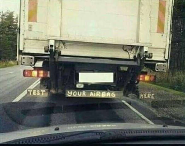 Test your airbag here.