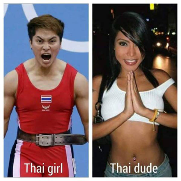 Thai Girl vs Thai Dude