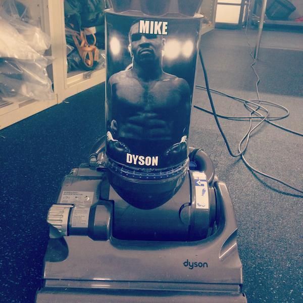 The most ruthless and best vacuum cleaner you will ever see named Mike Dyson.