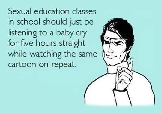 The Proper Way To Teach Sexual Education In School.