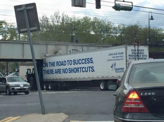 The road to success has no shortcuts.