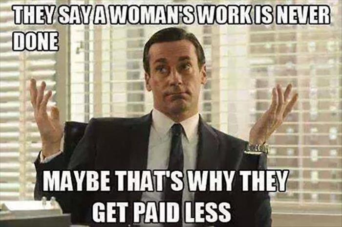 They say a woman's work is never done.