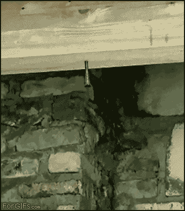 This Is How You Hammer In Those Hard To Reach Nails.