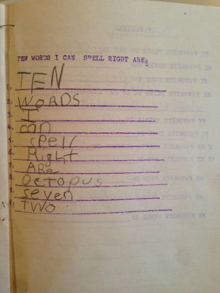 This kid shows his teacher he is much smarter than the rest of the class.