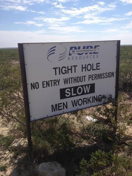 Tight hole.