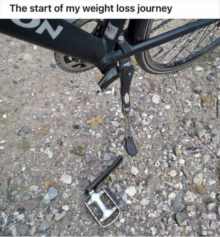 Weight loss journey off to a rough start.