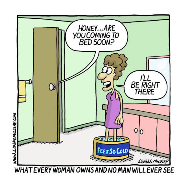 What every woman owns and no man will ever see.