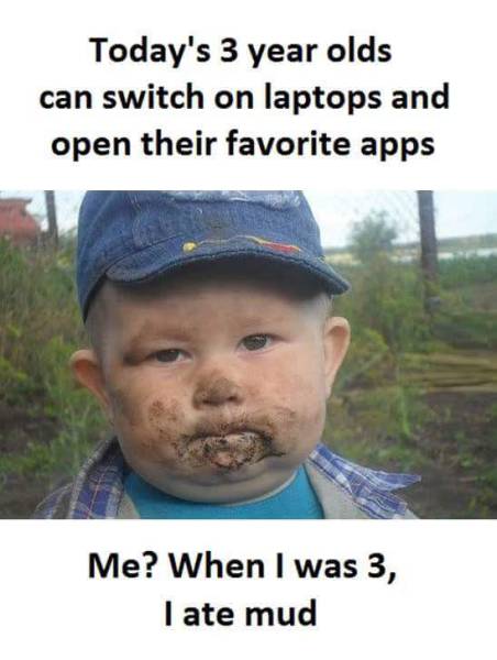 When I was 3.