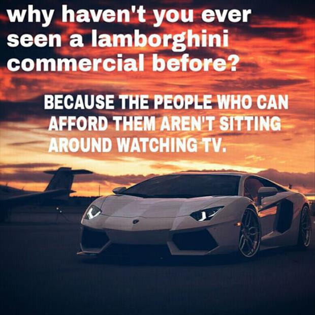Why you have never seen a Lamborghini commercial before.