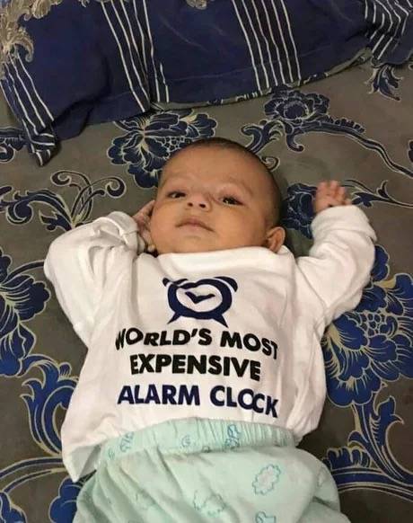 World's most expensive alarm clock.