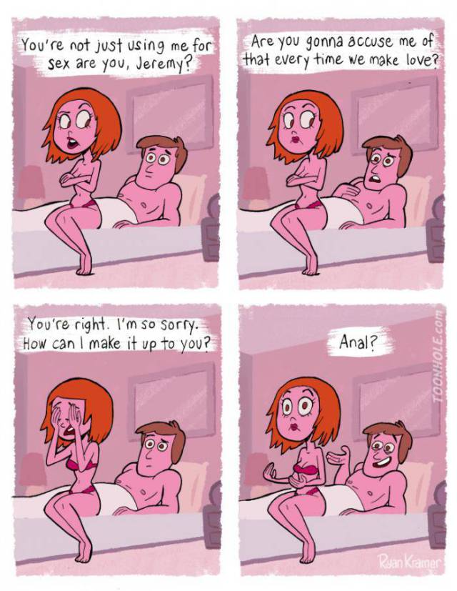 You're not just using me for sex, are you?