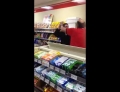 Drunk Woman And Her Boyfriend At A 7-Eleven Convenience Store Get Kicked Out By The Store Clerks After Three And A Half Action Packed Minutes Of High Intensity Combat.