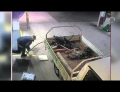 Thief attempts to steal an ATM machine in Australia.
