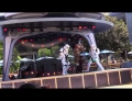 Kid goes crazy at Disneyland's Jedi Training Academy.