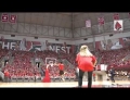 Ball State freshman wins free tuition by sinking half court shot.